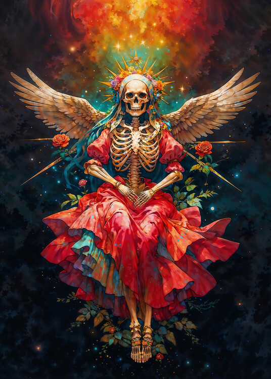 Плакат La Bonita Santa Muerte