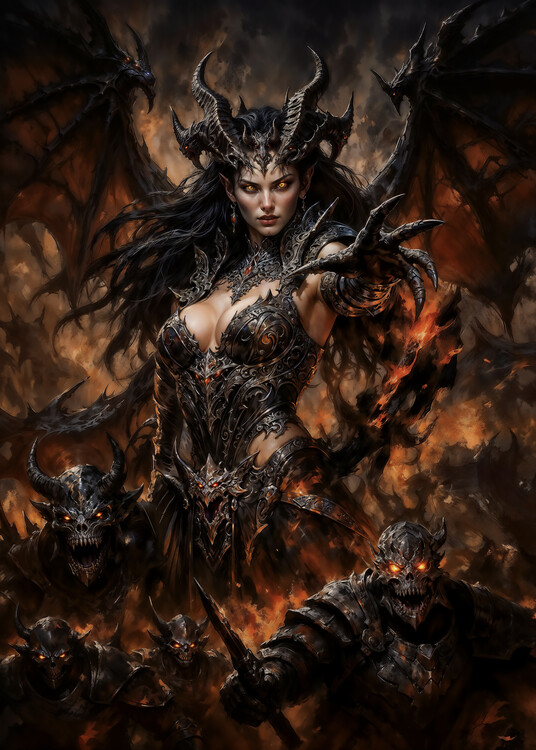 Poster Queen of Hell Lilith