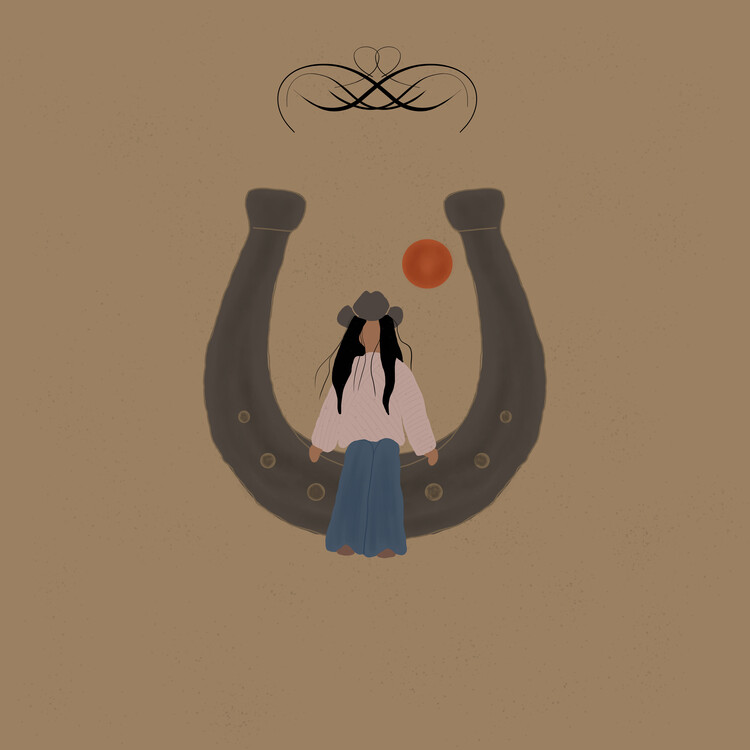 Poster On the horseshoe