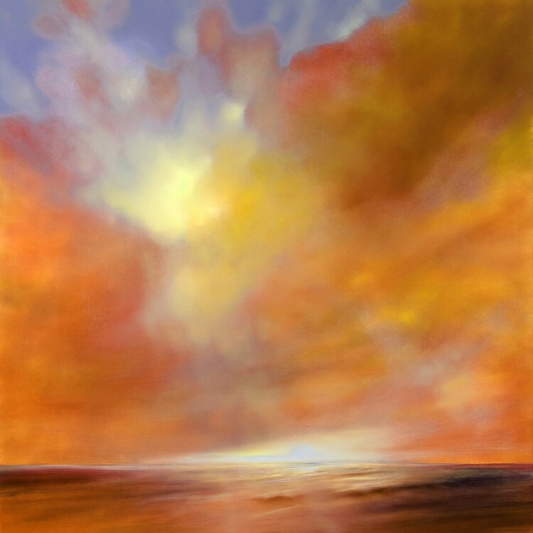 Plakát Triumphant advance of golden light