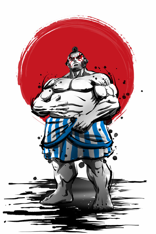 Poster Sumo Fighter