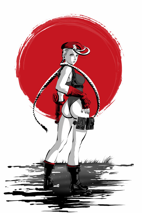 Tablou pe pânză Shadaloo Fighter