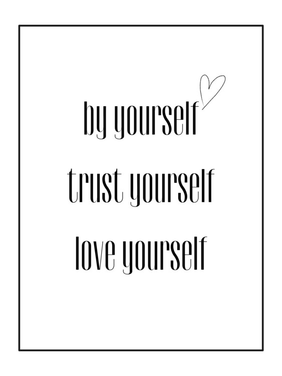 Poster Love yourself