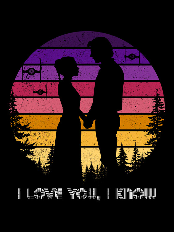 Canvas Print I love you I know