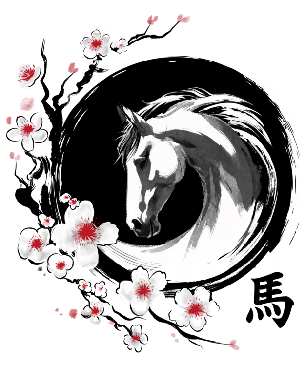 T-shirt Year of the horse