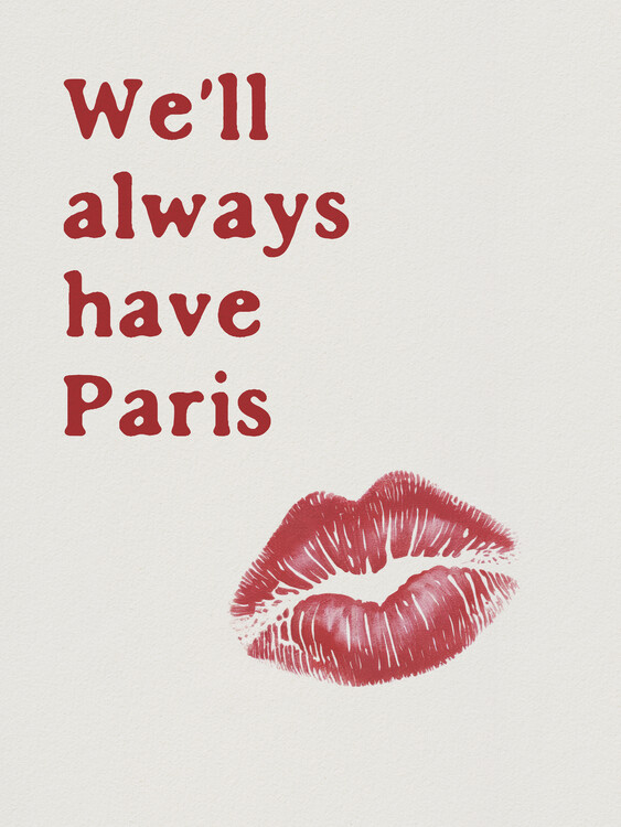 Poster We'll Always Have Paris