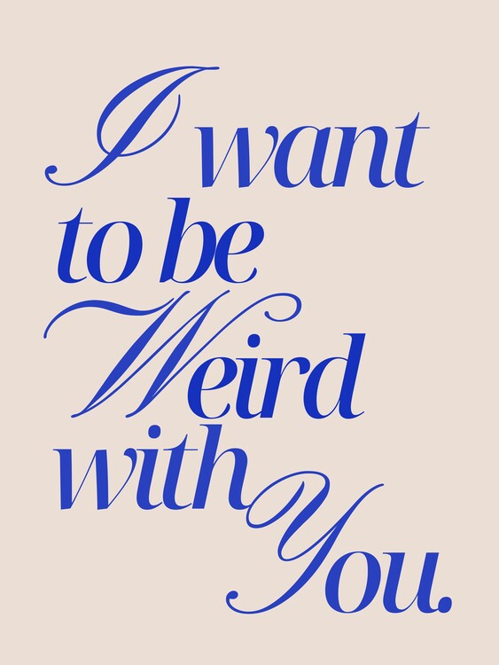 Levně Plakát, Obraz - Weird With You, Ohkimiko, 30 × 40 cm