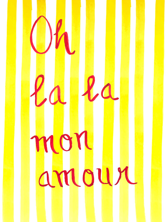 Poster Oh Lala Mon Amour