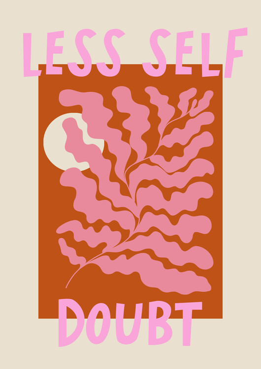 Levně Plakát, Obraz - Selfdoubt Ratioiso, Talitha McQueen, 30 × 40 cm