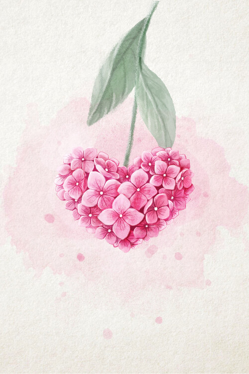 Poster Love Flowers