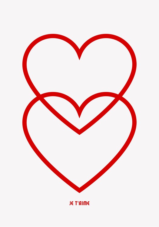 Poster Entwined Hearts