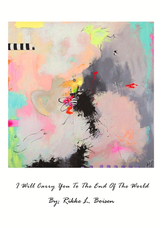 Levně Plakát, Obraz - I Will Carry You To the End of the World, Rikke Londager Boisen, 30 × 40 cm