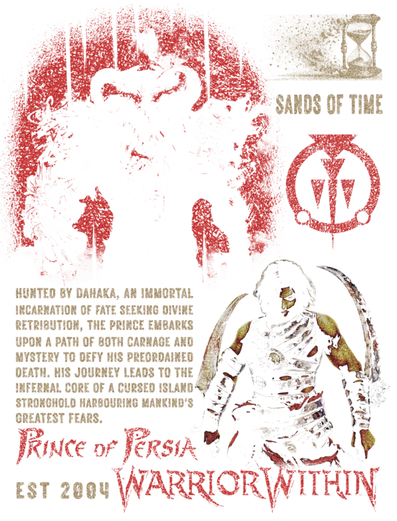 T-shirt Prince of Persia Warrior Within