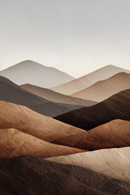 Juliste Desert Layers