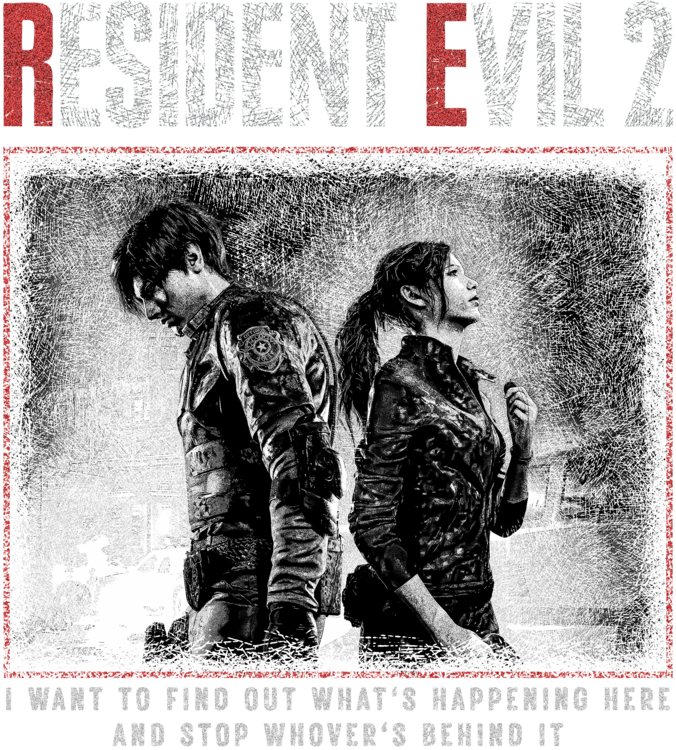 T-shirt Resident Evil 2