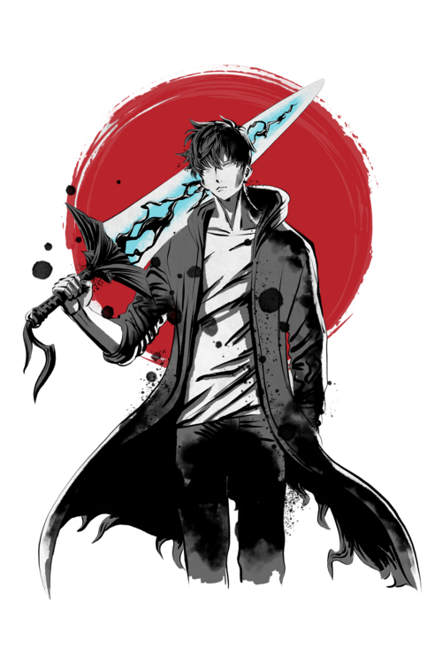 T-shirt Red Sun Hunter