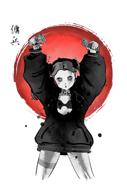 T-shirt Extreme Mercenary Under The Sun