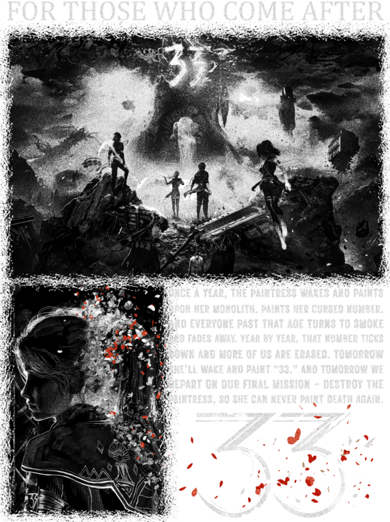 T-shirt Clair Obscur Expedition 33