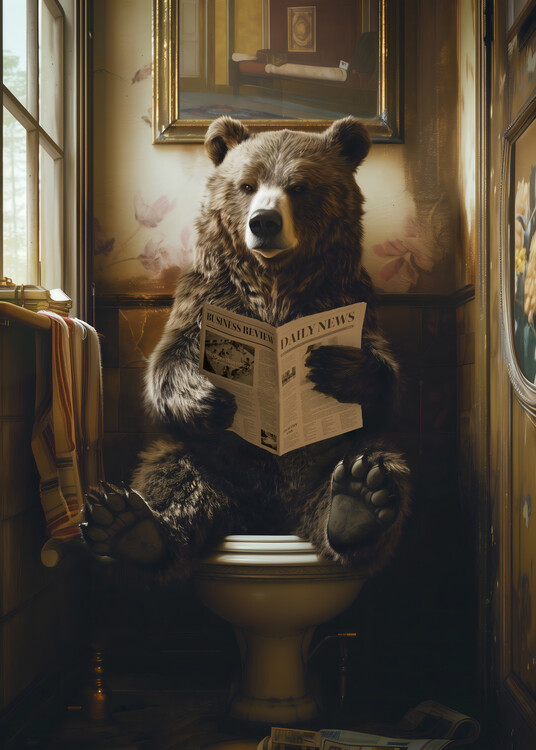 Poster The Toilet Bear