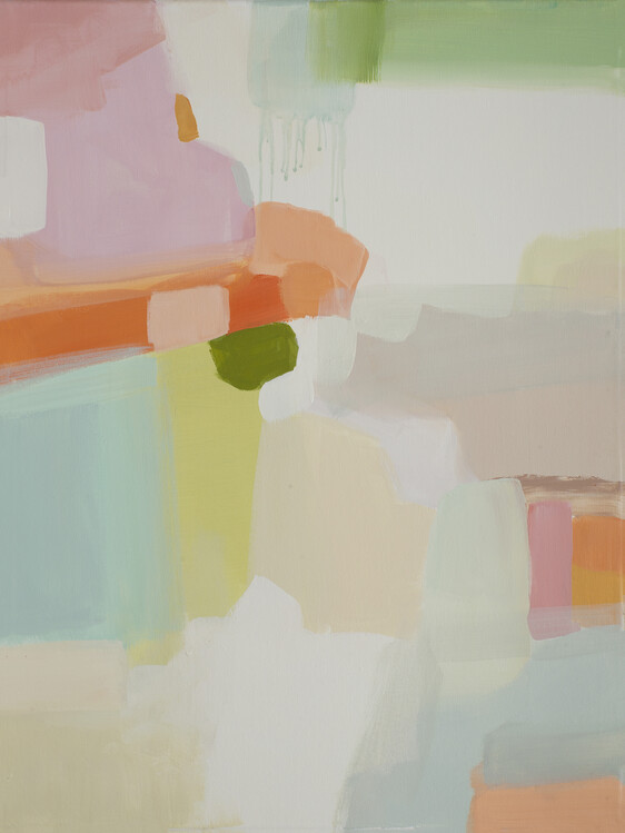 Obraz na plátně Pastel Abstract 1