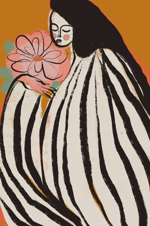 Poster Striped Serenity