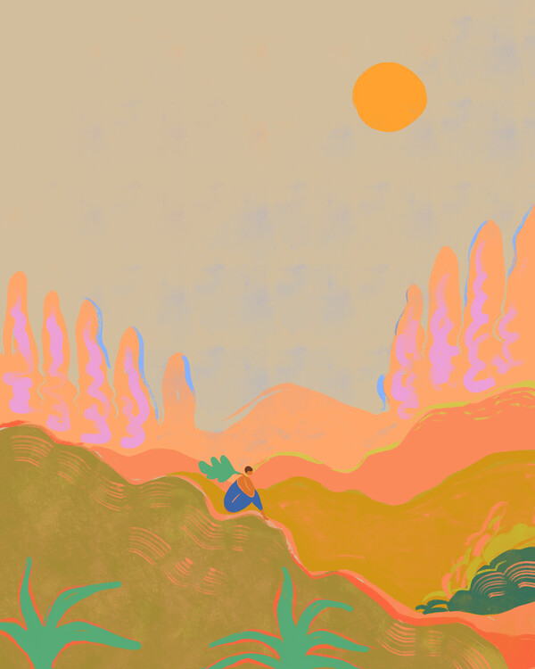 Levně Plakát, Obraz - Wide Open Spaces, Arty Guava, 30 × 40 cm