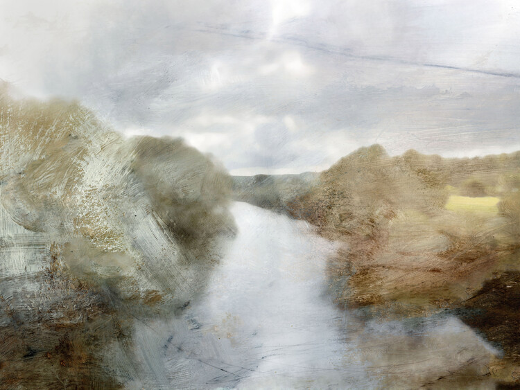 Levně Plakát, Obraz - River, Dan Hobday, 40 × 30 cm
