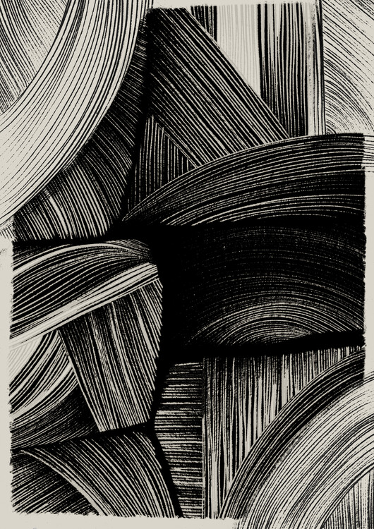 Levně Plakát, Obraz - Curved Line Symphony, Treechild, 30 × 40 cm