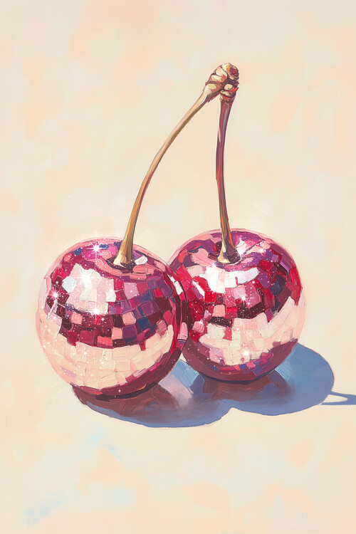 Plakát Disco Cherries