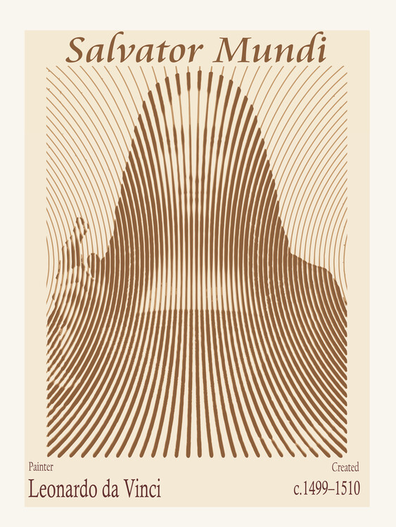 Levně Plakát, Obraz - Salvator Mundi, Doa Project, 30 × 40 cm