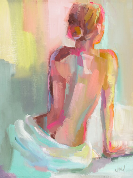 Levně Plakát, Obraz - Woman Posing, Jenny Westenhofer, 30 × 40 cm