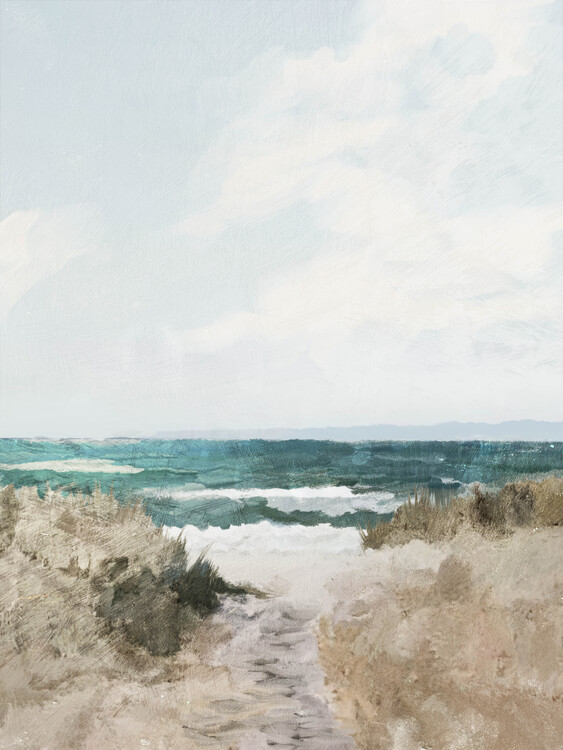 Levně Plakát, Obraz - Beach Path, Dan Hobday, 30 × 40 cm