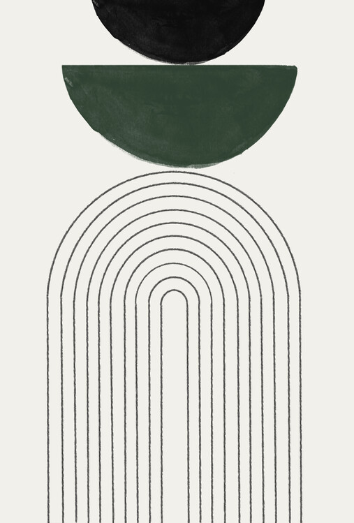 Poster Arched Geometry