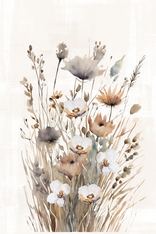 Plakát Wild grasses-3