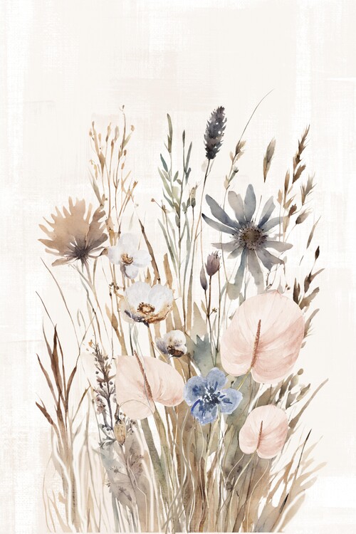 Плакат Wild grasses-2