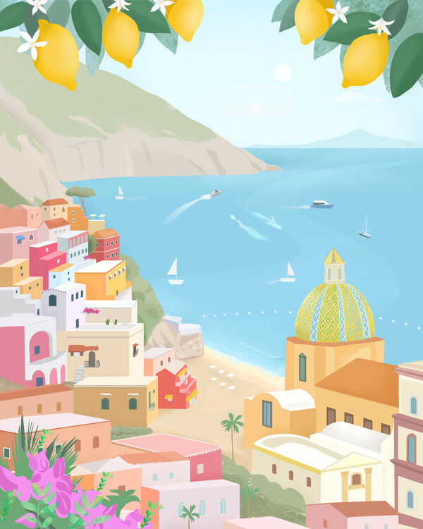 Poster Positano