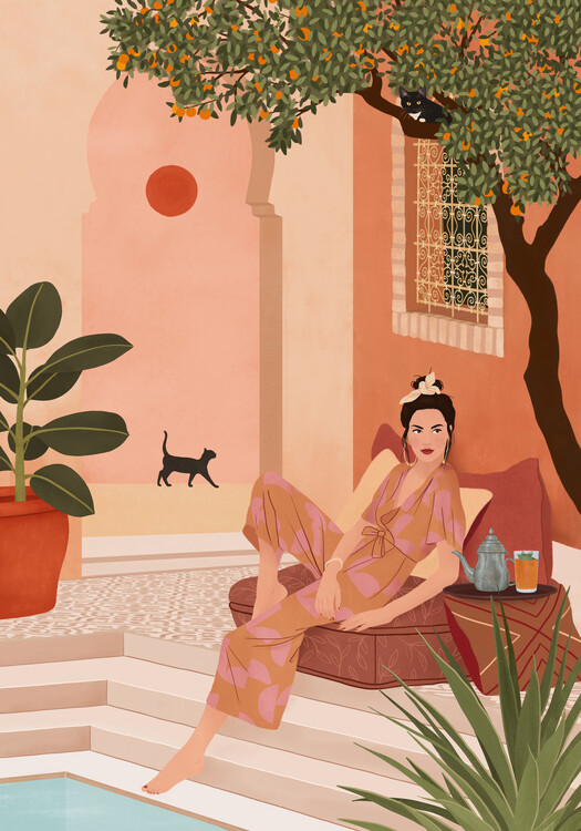 Levně Plakát, Obraz - Secret Garden, Petra Holikova, 26.7 × 40 cm