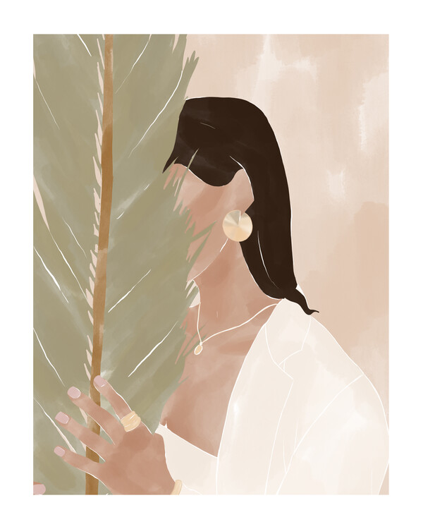 Poster Plant Girl