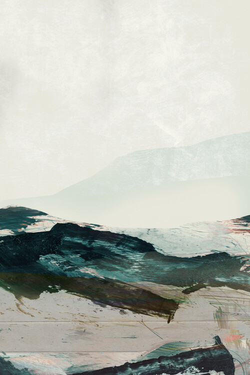 Levně Plakát, Obraz - Mountains No2, Dan Hobday, 26.7 × 40 cm