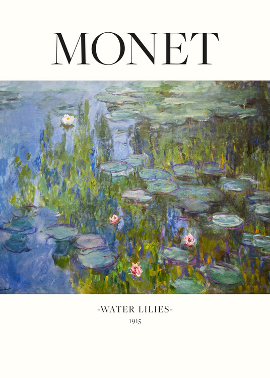 Poster Water Lilies 1915