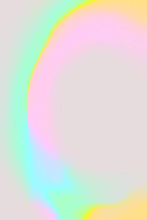 Poster Pastel Glow Curve