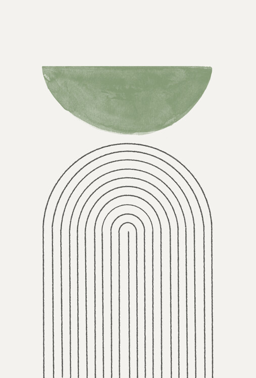 Αφίσα Curved Harmony
