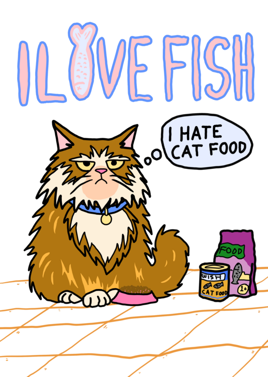 Camisola I love fish