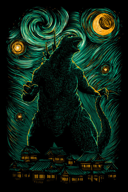 Poster Starry Kaiju