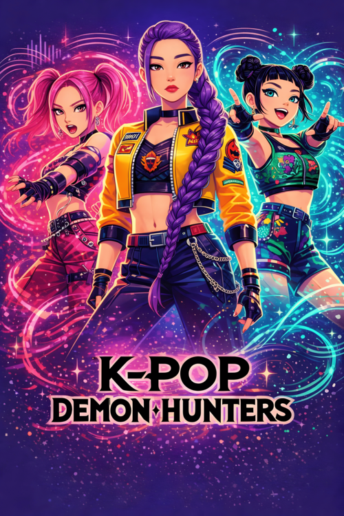 Poster K-Pop Performance Poster – Pop Music Girl Group Print