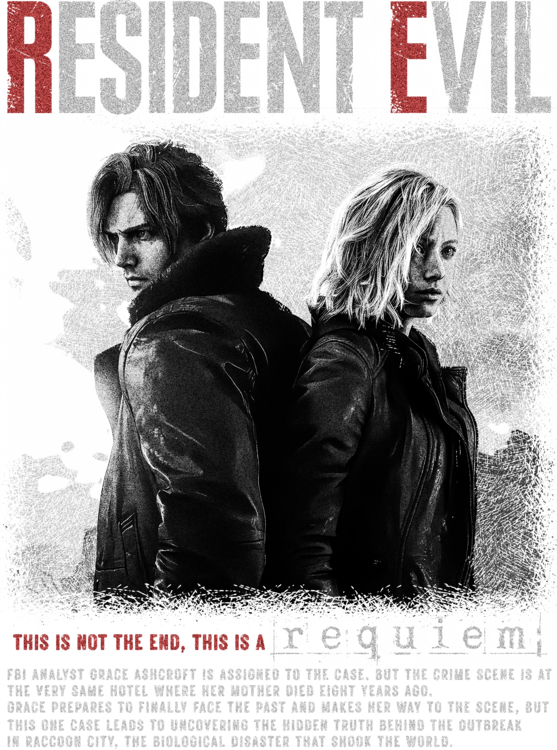 T-shirt Resident Evil Requimi