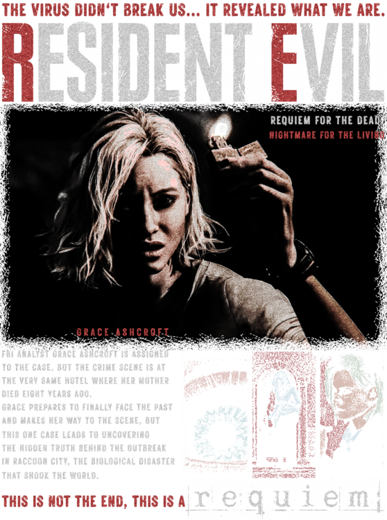 T-shirt Resident Evil: Requiem - Grace Ashcroft