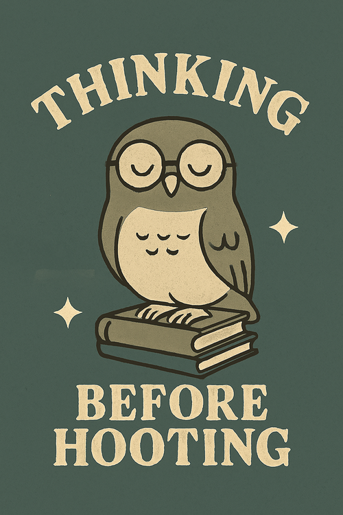 Poster Owl Minimalist