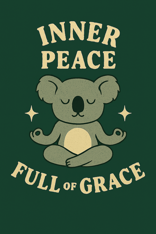 Poster Koala Minimalist