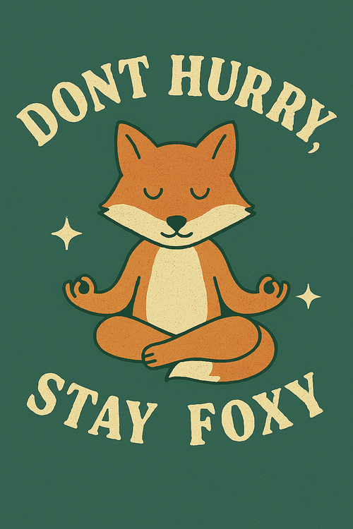 Poster Fox Minimalist
